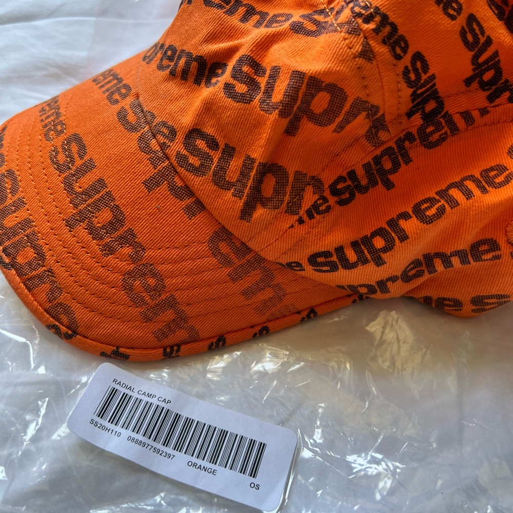 NWT Supreme Radial Panel Hat Cap - Picture 6 of 7